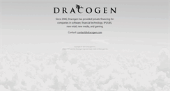 Desktop Screenshot of dracogen.com